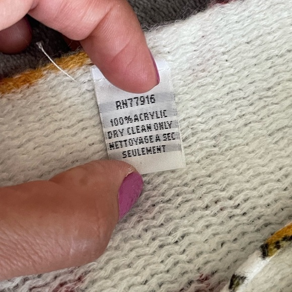 EUC Anthropologie Marseille Floral Fringed Kimono Poncho Shawl O/S Boho Western - Picture 10 of 15